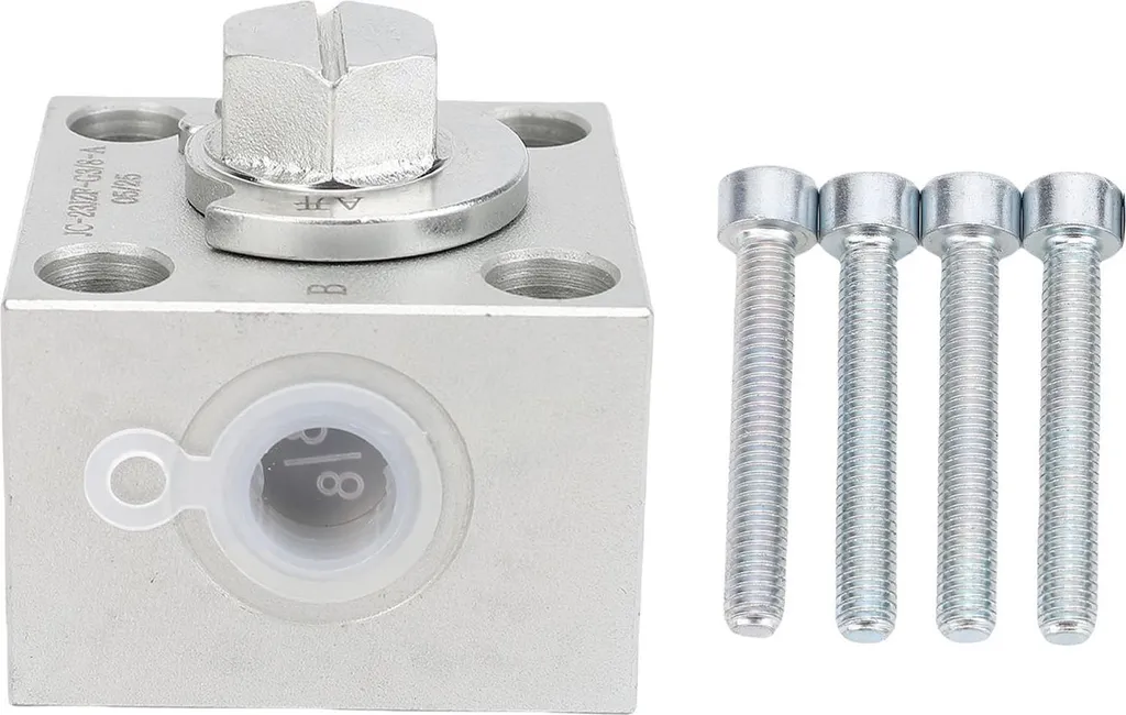 Vanne d'inversion hydraulique 3 voies pour circuit de mini-pelle 8mm