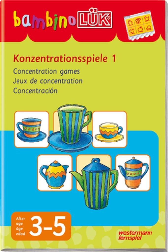 LÜK. Bambino. Konzentrationsspiele 1 Produktbild 
