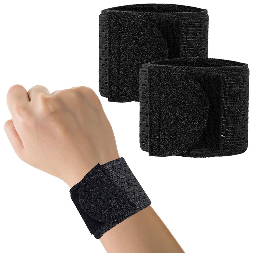 2 Stück Handgelenk Bandagen Fitness,Handgelenkstütze Damen Produktbild 