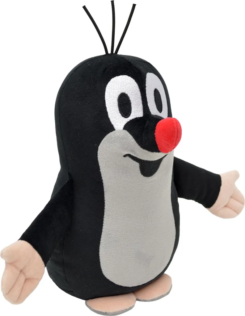 Peluche La petite taupe 25 cm sûre sans pièces dures pour enfant