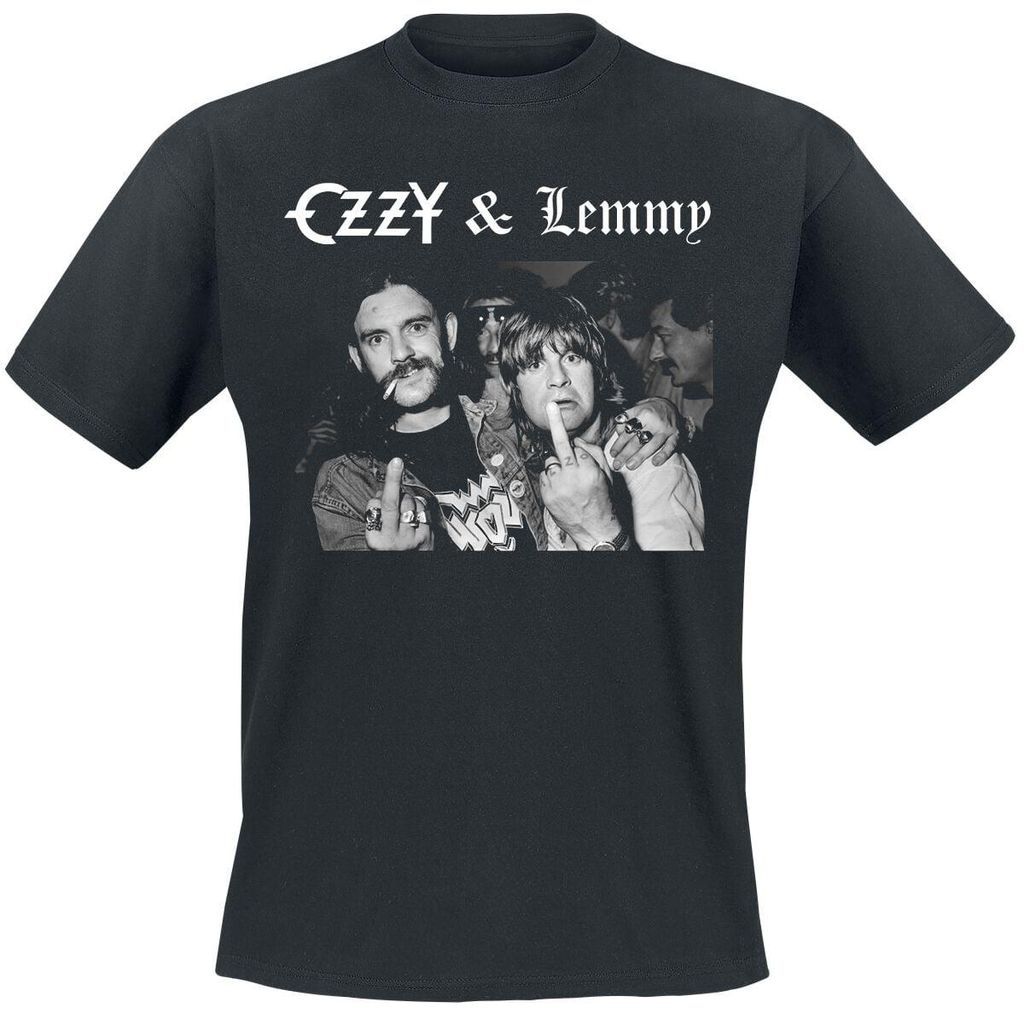 Ozzy Osbourne T-Shirt Herren Hellraiser Ozzy & Lemmy schwarz XXL
