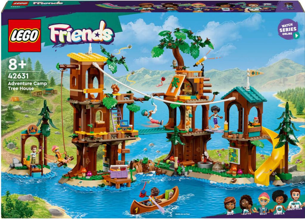 LEGO 42631 Friends Baumhaus im Abenteuercamp Produktbild 