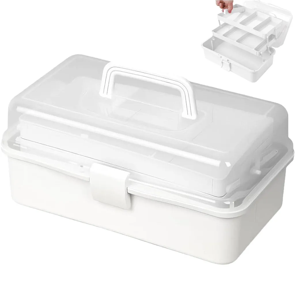 Trousse de premiers secours et boîte à outils 32cm pour toute la maison