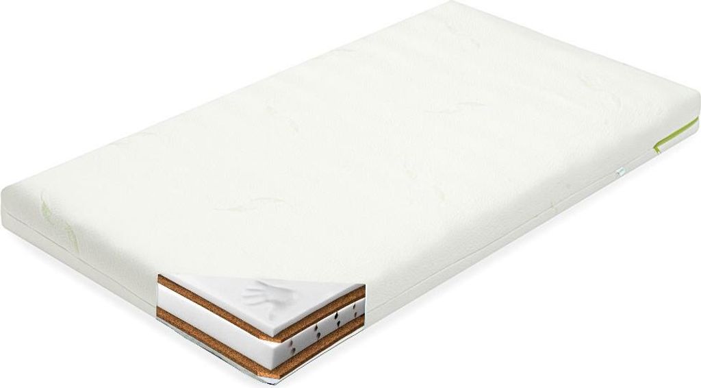 Kindermatratze New Baby CLASSY 120x60x12 cm Visco-molitan-coconut Aloe vera