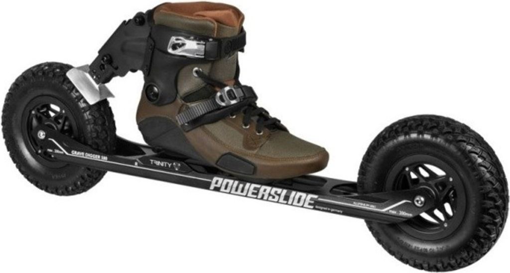 Powerslide Grave Digger Trinity Fahrgestelle, 580mm, 2x2, 200