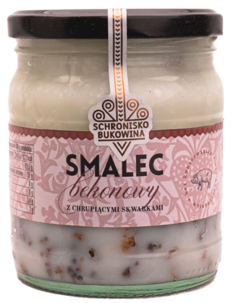Saindoux au lard avec des grattons, 370 g Image du produit 