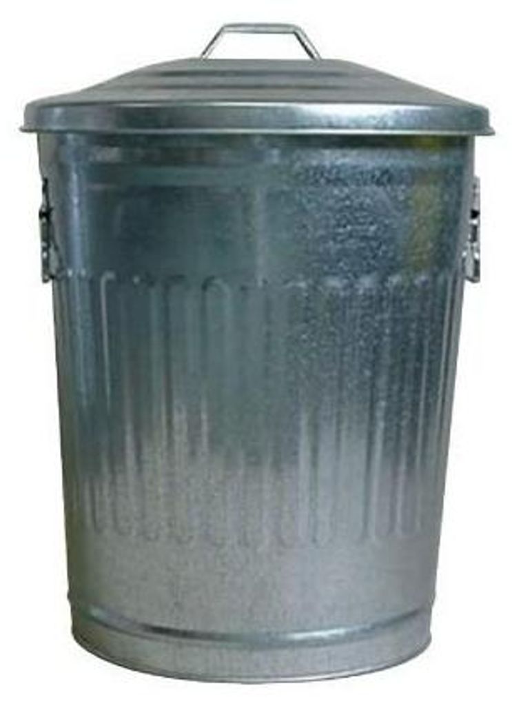 Poubelle americaine en acier galvanisé 30l - Guillouard - Image du produit 