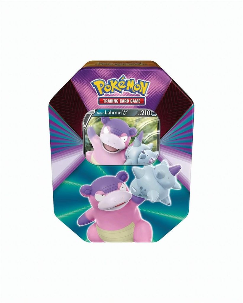 Pokemon Sammelkarten Tin Box V-Power, Charakter :Lahmus-V Produktbild 