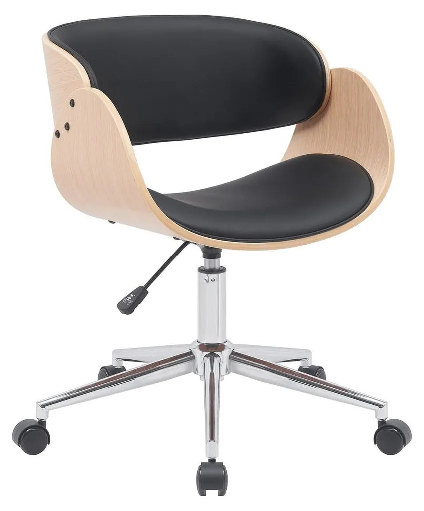 Chaise de bureau JUNON H72 cm en métal et tissu - Confort d'assise durable