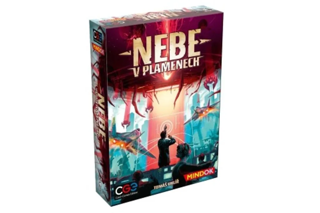 Jeu de Stratégie pour Joueur Seul - Mindok Le ciel en feu VF