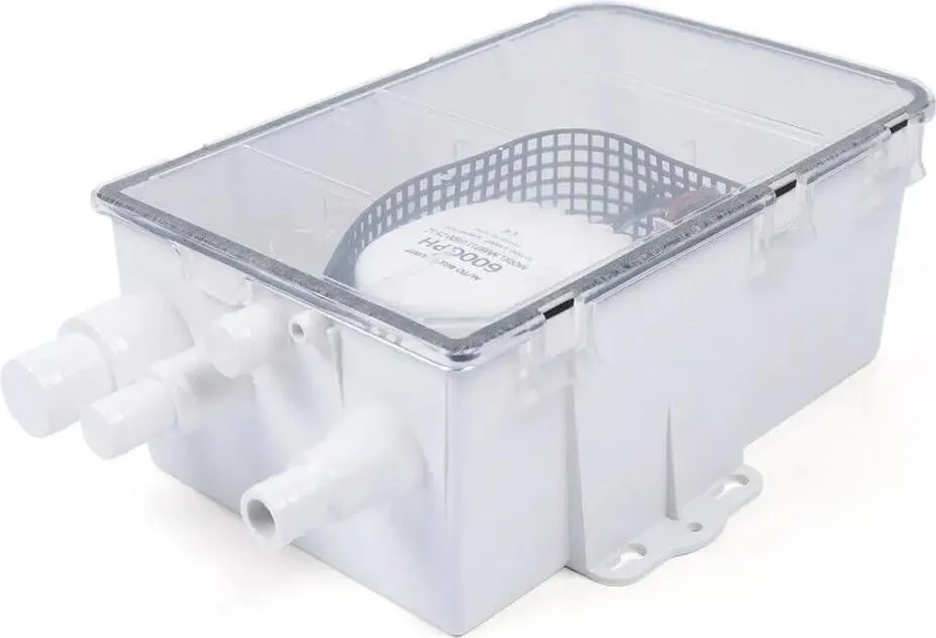 Pompe d'évacuation pour douche italienne automatique 12/24V 2270 l/h