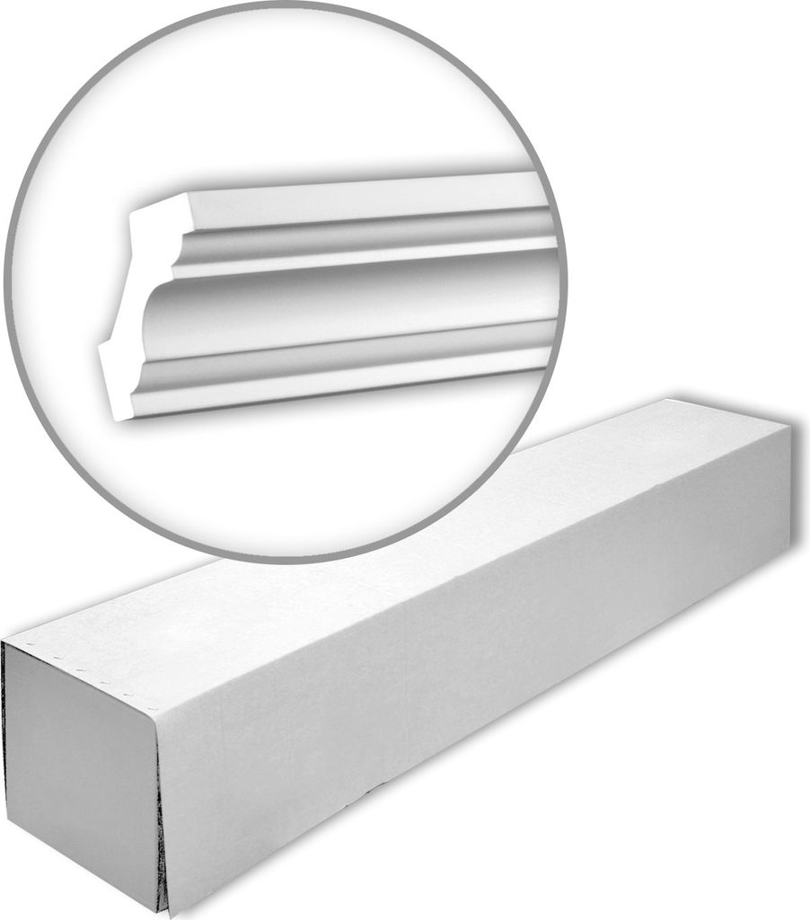 Profhome 150115 Eckleisten 1 Karton SET mit 12 Zierleisten | 24 m