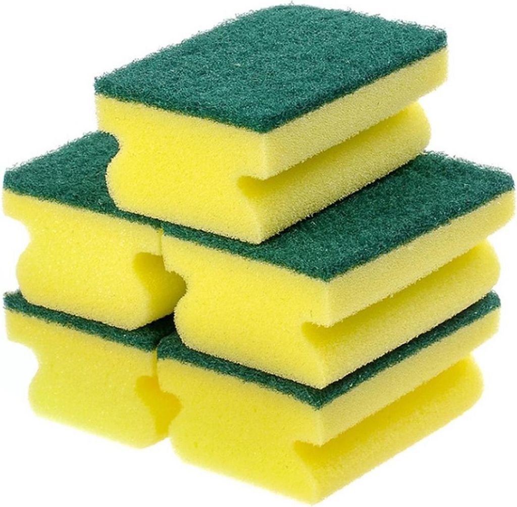 180x Scheuerschwamm Topfreiniger Set Küchenschwamm Topfschwamm Reinigung Schwamm