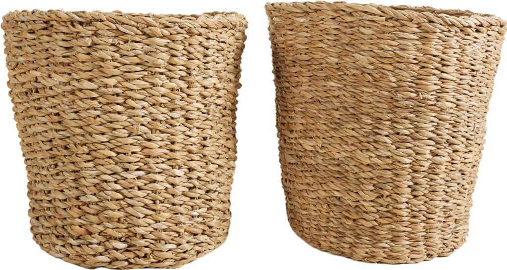 Bloomique - Geflochtener Blumentopf Coco - Set mit 2 Töpfen Produktbild 