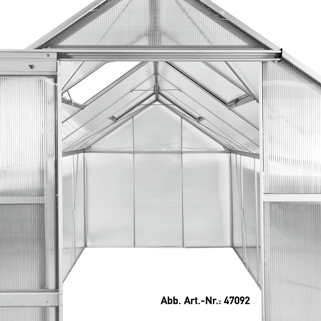 Serre de jardin BASIC 6 anti-gel - Protégez vos plants sur 6m2 de surface - 4
