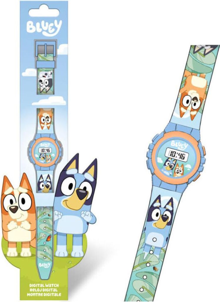 Horloge numérique Bluey Life - Pour les enfants avec Image du produit 