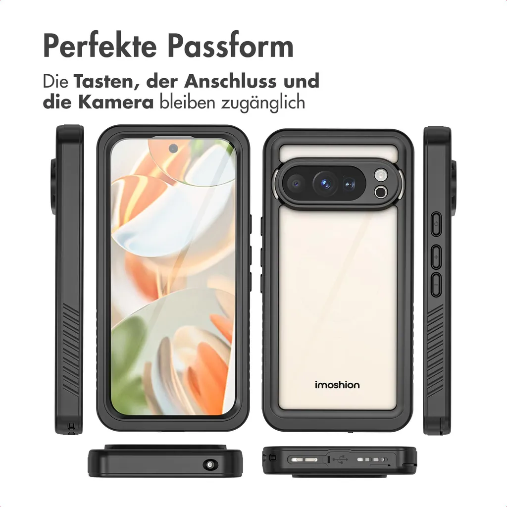 imoshion 360 Custodia Google Pixel 10 Pro: Stile e Sicurezza Nero - 7
