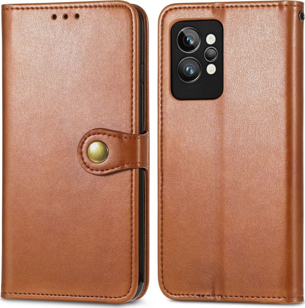 Mobigear Snap Button  Realme GT2 Pro Hülle Klapphülle Produktbild 