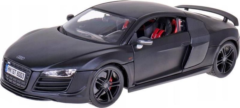 Maisto Audi R8 GT nero opaco Immagine del prodotto 