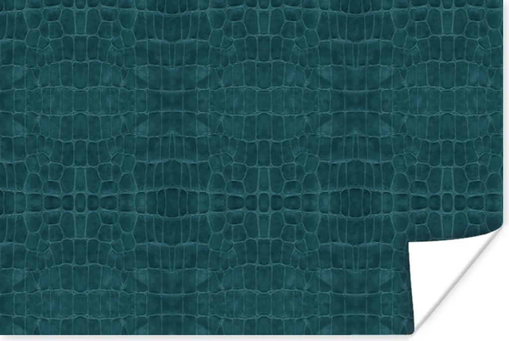MuchoWow Poster Leder - Textur - Tierhaut 180x120 cm - Fotoplakat