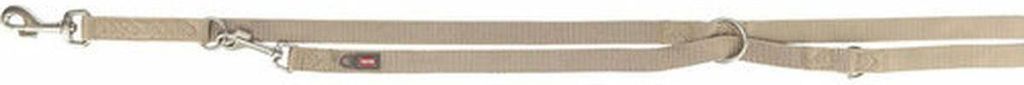 Verstellbare Hundeleine Trixie Premium Sand M/L