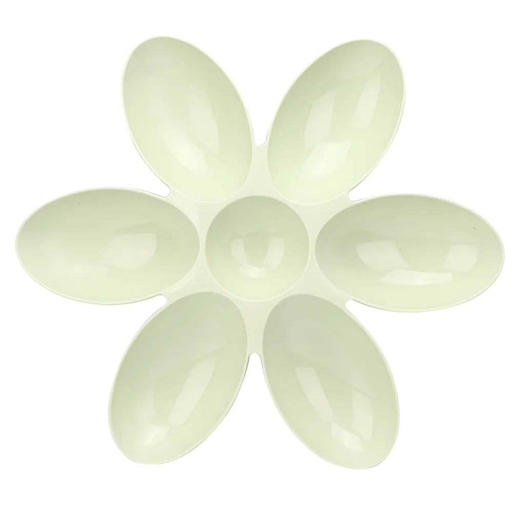 Gamelle Robuste PP Fleur pour Chien et Chat - Vert, Antidérapante