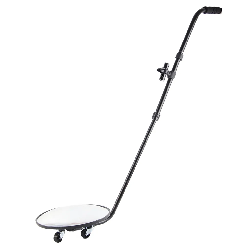 Miroir d'inspection télescopique avec lumière LED et angle ajustable
