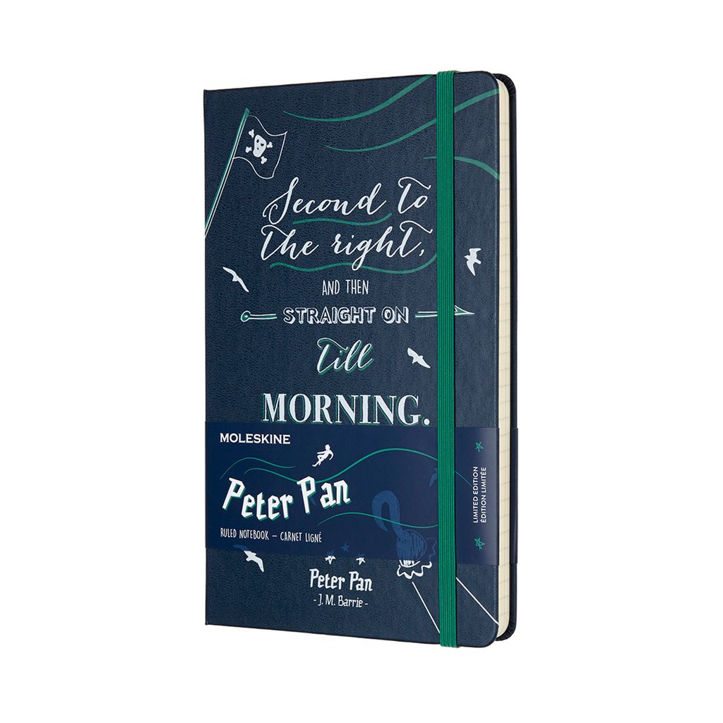 Moleskine Limitierte Sonderausgabe Notizbuch Peter Pan Produktbild 
