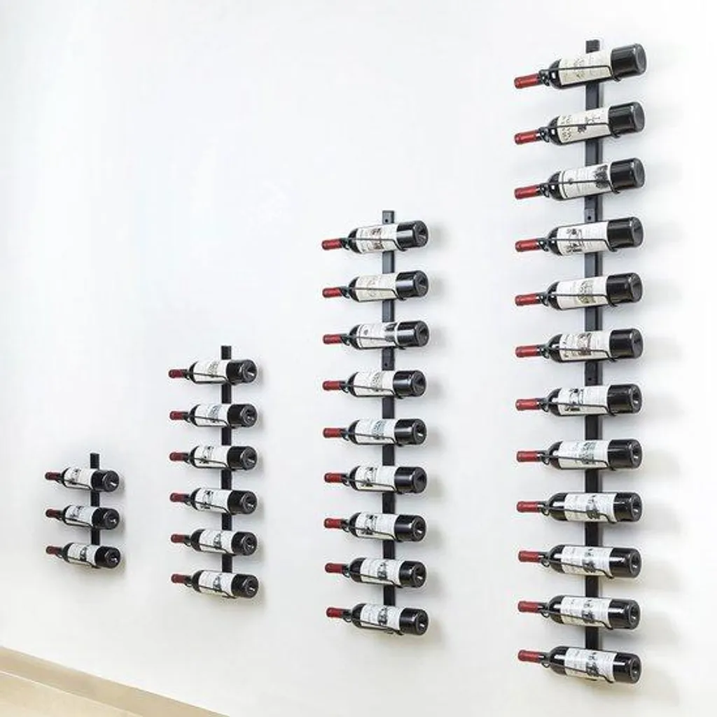 Organisateur de bouteilles mural pour optimiser l'espace de votre bar