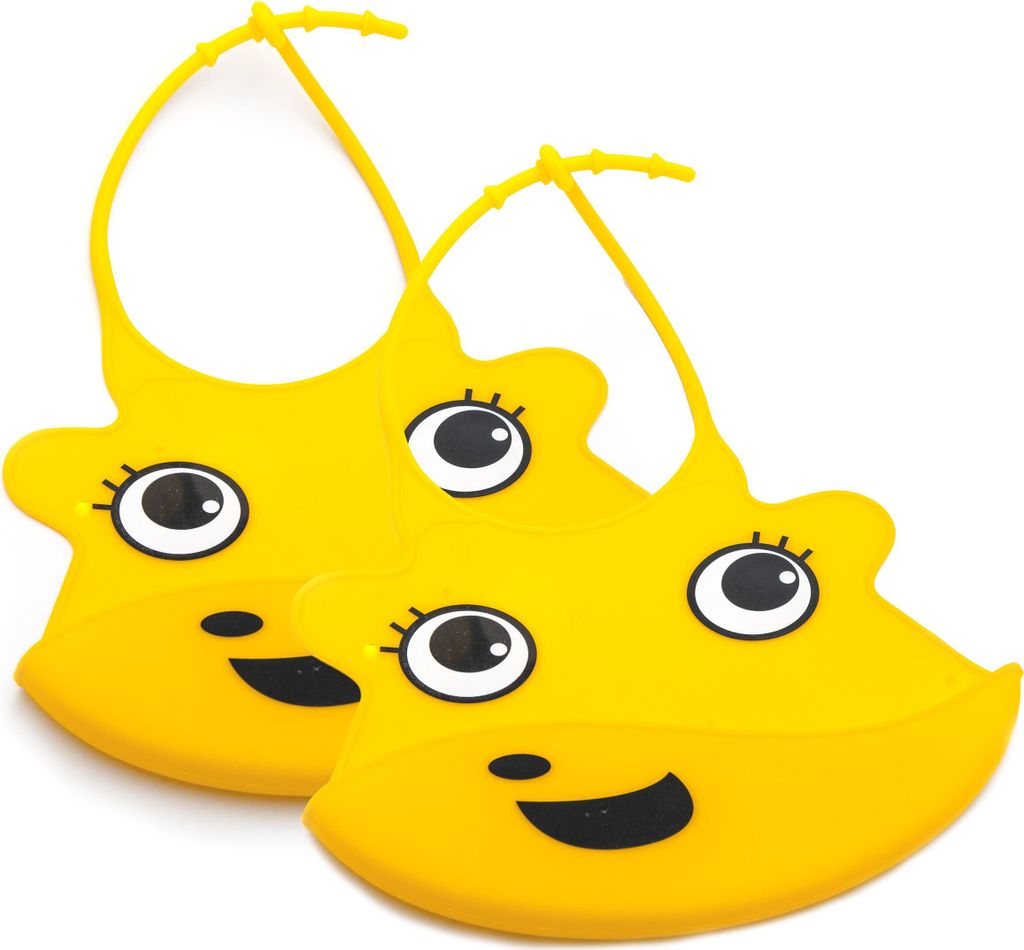 2 Stück Baby Kinder Lätzchen mit Motiv Wasserdicht Produktbild 