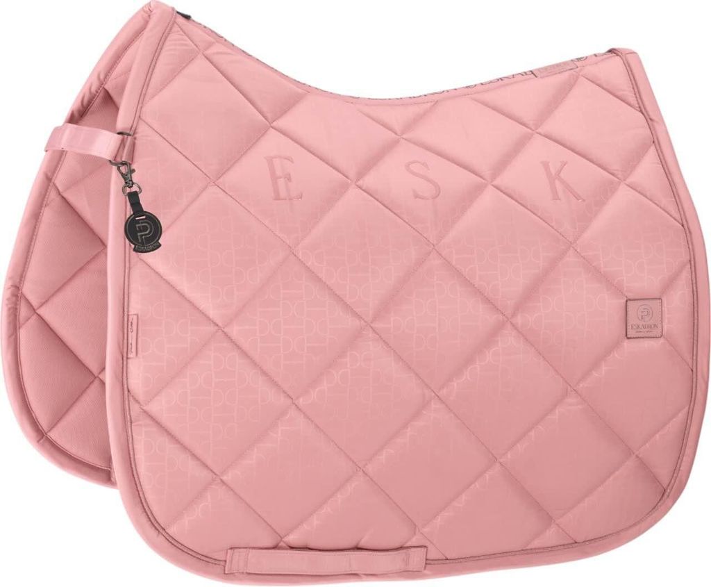 Eskadron Platinum Schabracke " GLOSSY BIT " Form - Dressur Farbe - soft rouge