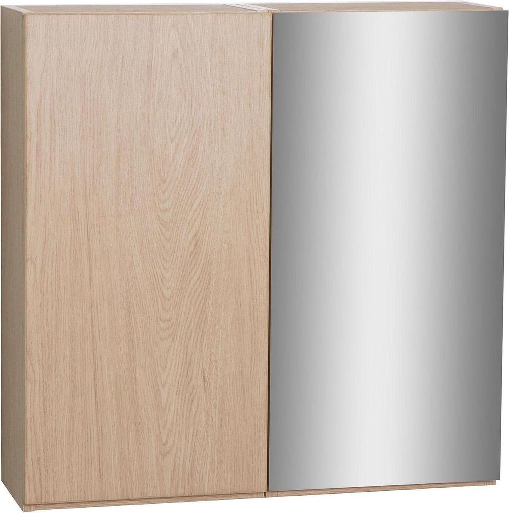 WILL 60 cm Badezimmerschrank mit Doppeltür und Spiegel