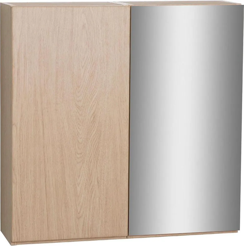 Mobile Bagno 60cm WILL con Specchio Doppia Anta | Eleganza Funzionale