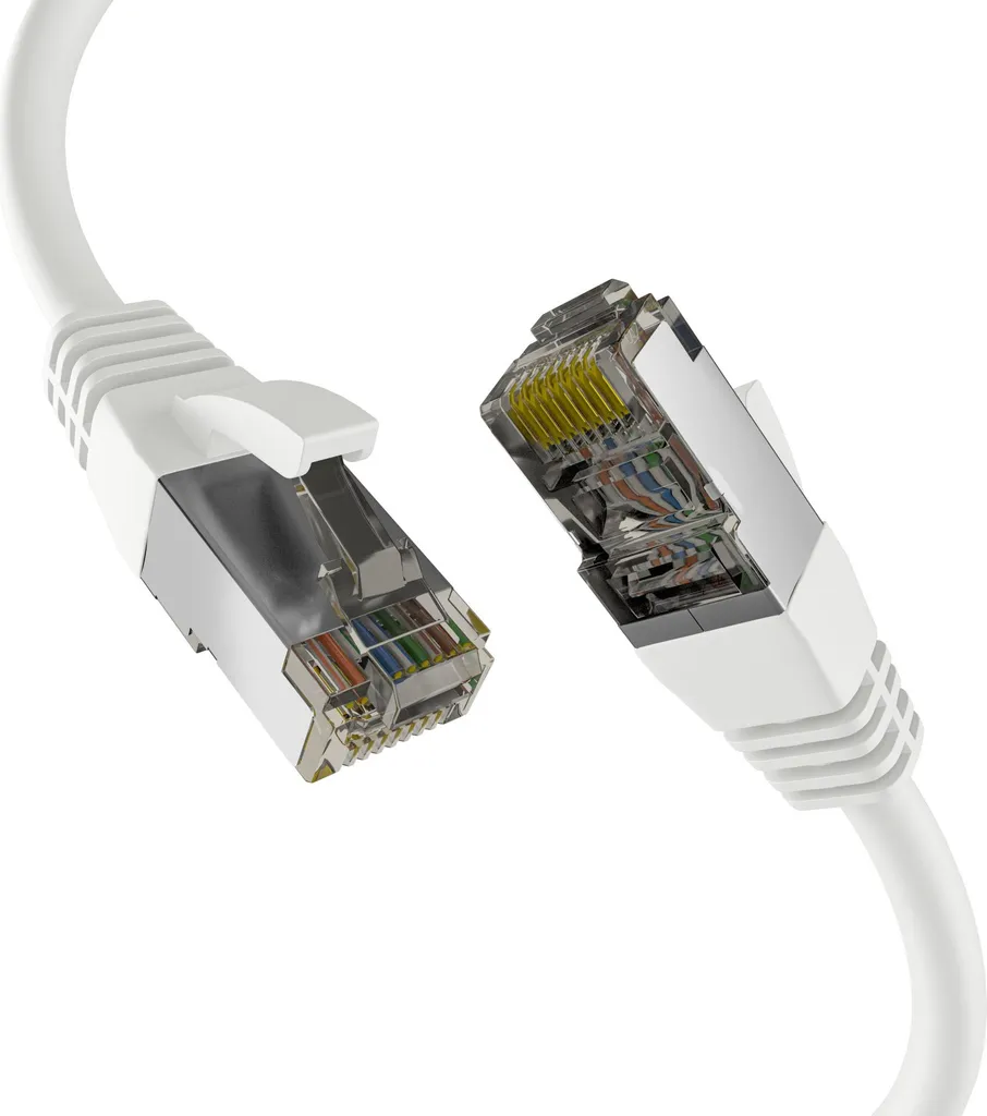 EFB Cat8.1 Patchkabel Bianco 1m: Il Futuro della Tua Smart Home