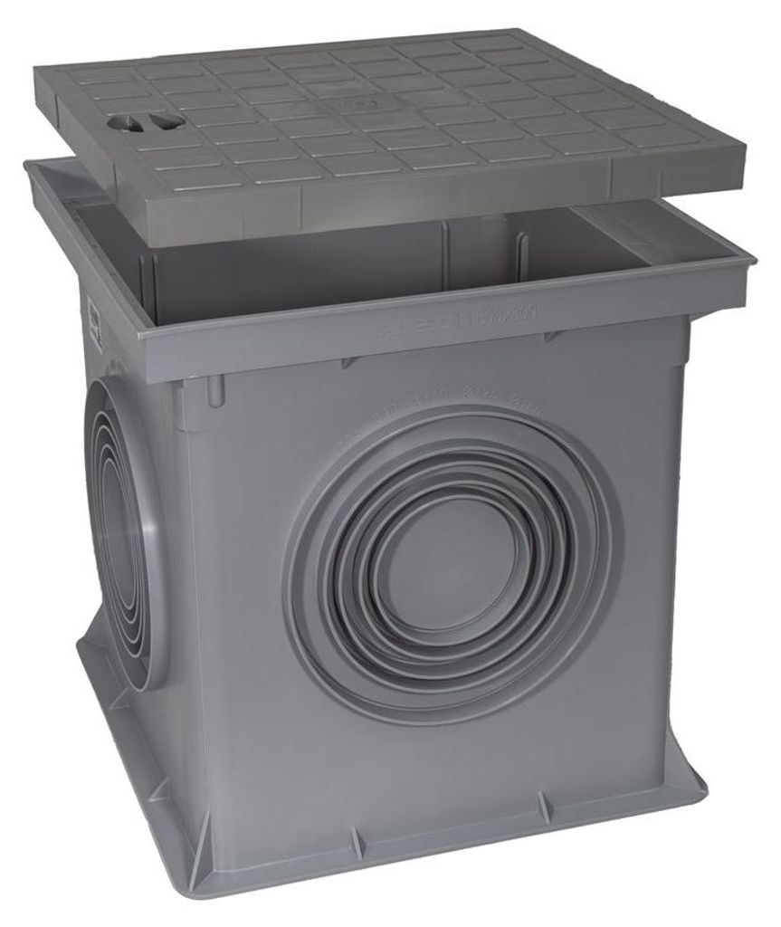 Marley Einlaufschacht ohne Boden 300x300mm mit Produktbild 