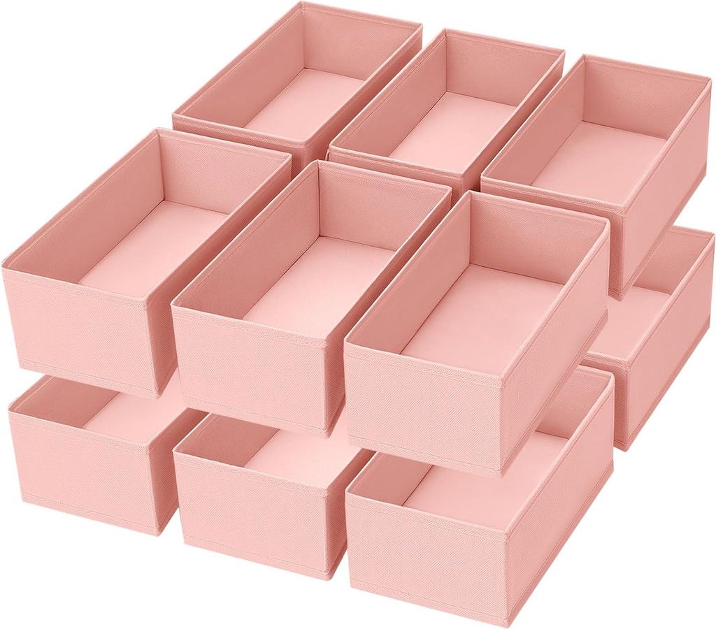 Homsorout Garderobekasten Organizer Lade Organizer - Aufklappbare Aufbewahrungsbox Stoffen Lade Organisationssystem Unterwäsche Organizer für Hos...