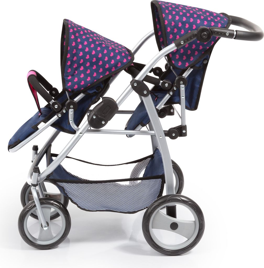 Bayer Design 26554AA Zwillingspuppenwagen, mit integriertem Produktbild 3
