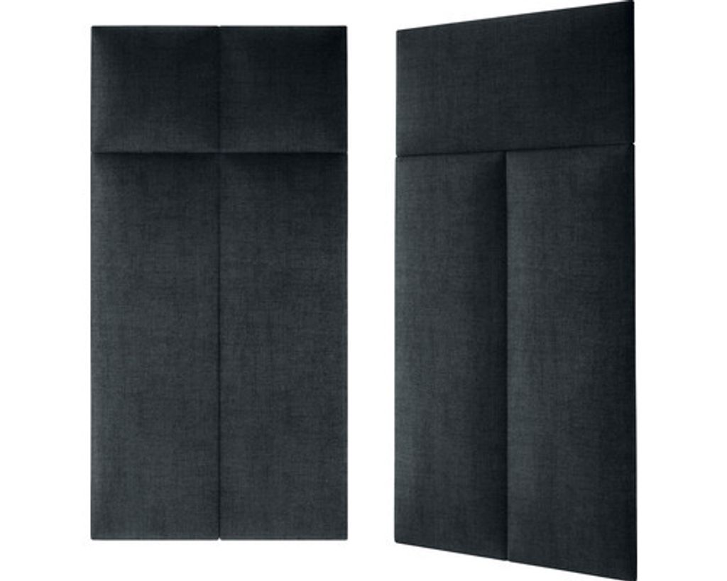 Wandkissen Kingston grau Gewebte-Optik 30 x 30 cm Produktbild 