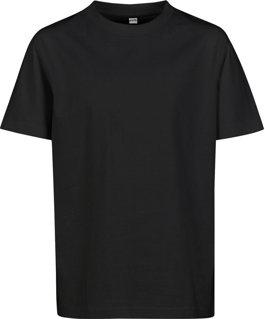 Build Your Brand - T-Shirt für Kinder RW7630 (128) (Schwarz)