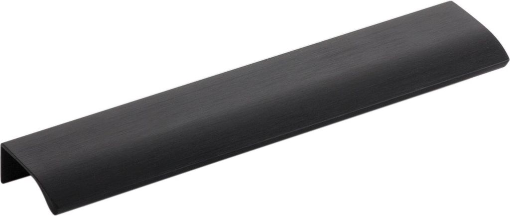 Griffleiste Möbelgriff Edge Straight LA 2x80mm L 200mm Alu schwarz matt