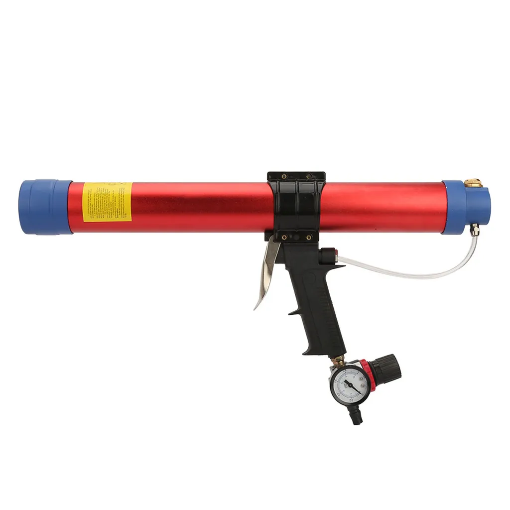 Pistolet à mastic pneumatique anti-fatigue pour joints sans effort