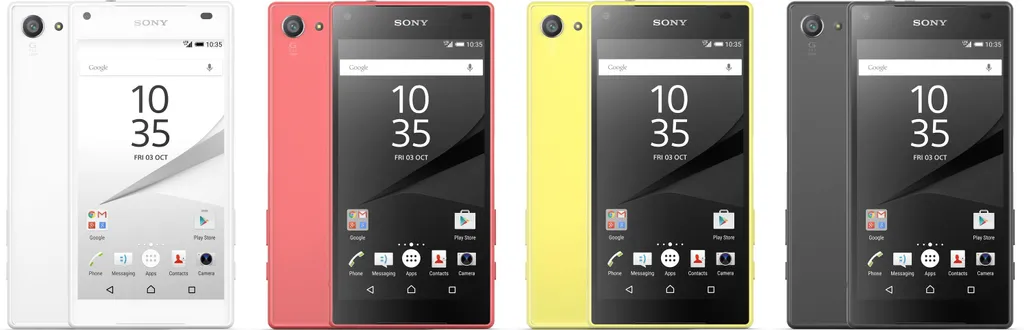 Smartphone Sony Xperia Z5 Compact noir idéal pour usage à une main