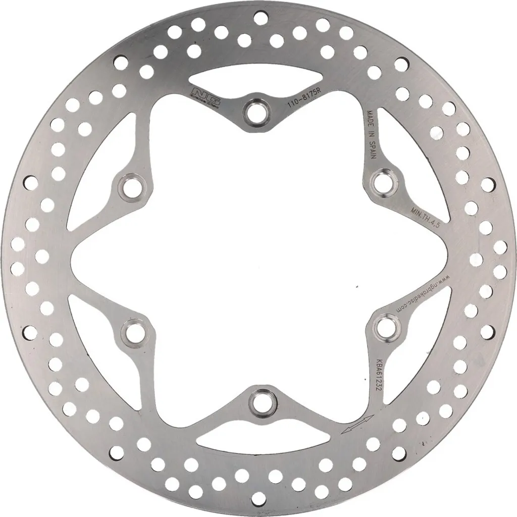 Disque de frein anti-vibration pour Cagiva Elefant et Honda CB F