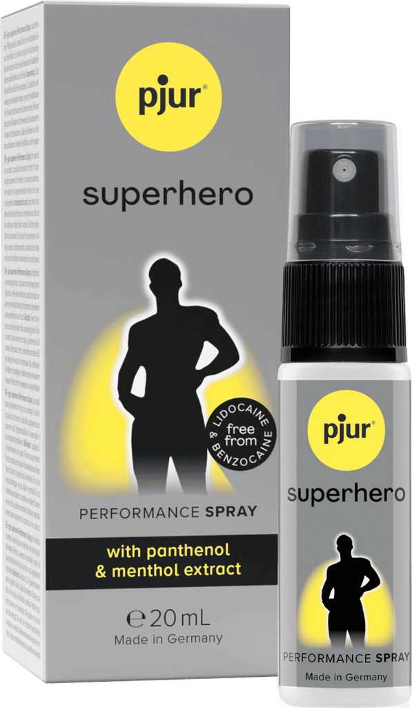 Pjur - Superhero Performance Ritardante Spray 20 Ml Immagine del prodotto 