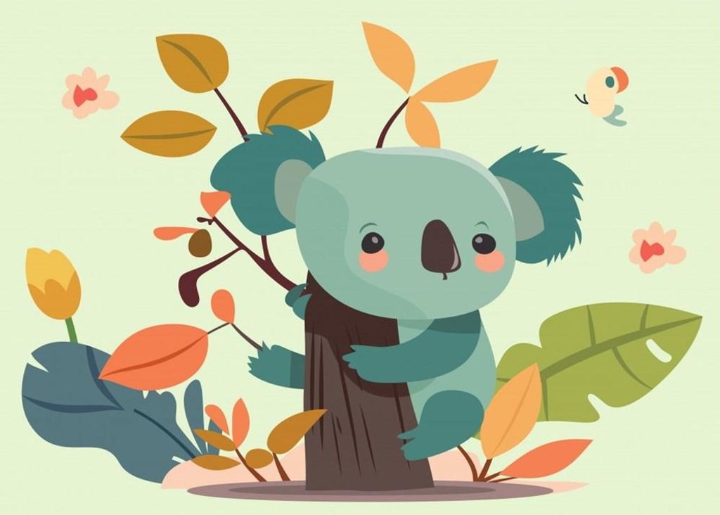 Bluebird Puzzle Kinderpuzzle Mon Petit Koala - 12 Teile Kunststoff