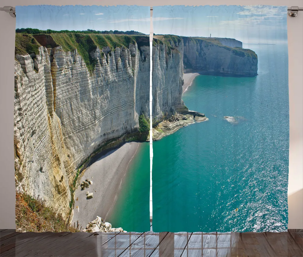 Rideau Sea View 280x225 cm pour cacher un vis-à-vis avec vue panoramique
