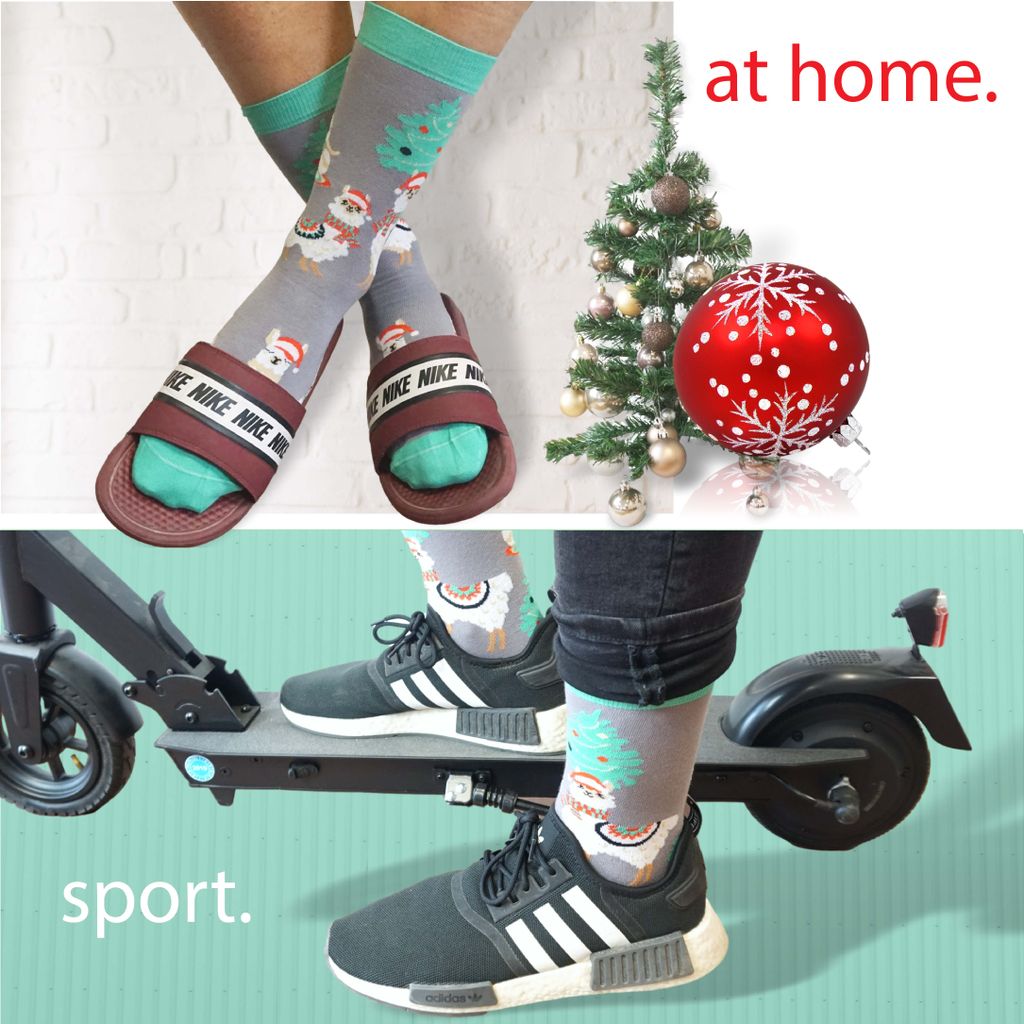 TwoSocks Weihnachtssocken Alpaka Socken Weihnachtssocken Produktbild 3