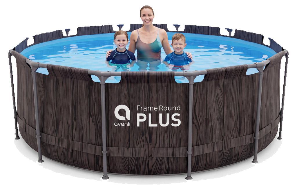 Avenli Frame Plus Pool 366x122 cm, Aufstellpool rund, ohne Produktbild 