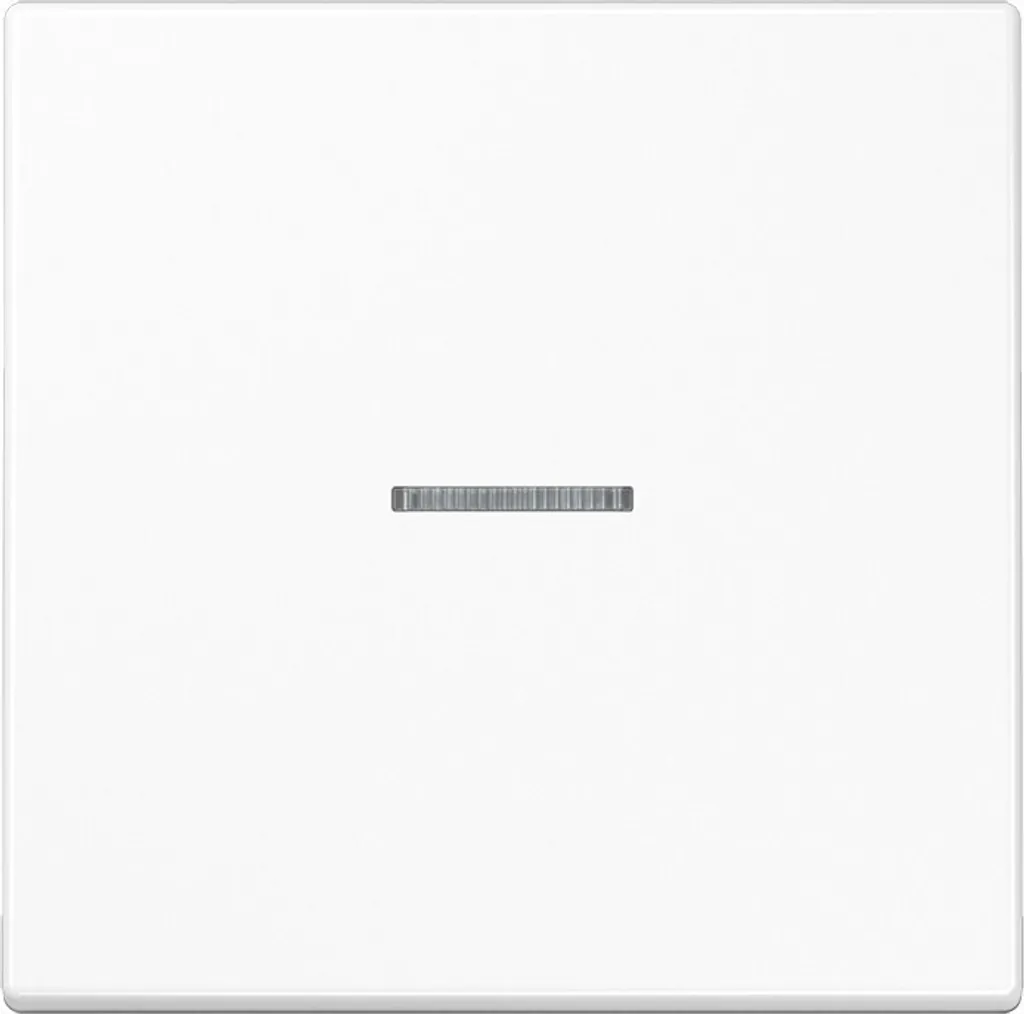 Jung eNet Bouton-poussoir radio standard simple FM LS 1700 WW blanc