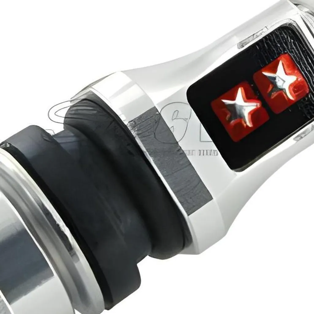 Capuchon de Valve Stage6 Finition Chrome CNC - Design Racing et Robuste